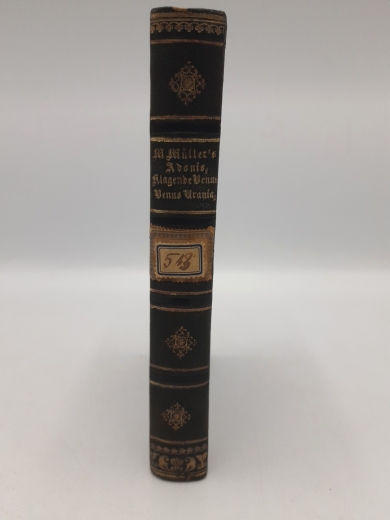 Müller, Friedrich, (genannt Maler Müller): Adonis, die klagende Venus, Venus Urania. Eine Trilogie. Mit vier Umrissen