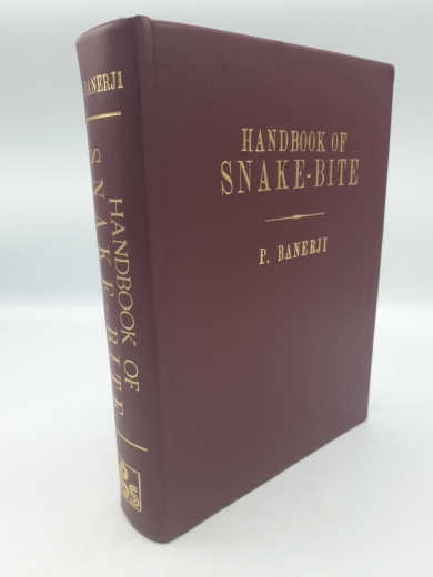 Banerji, Paresh: Handbook of Snake-Bite