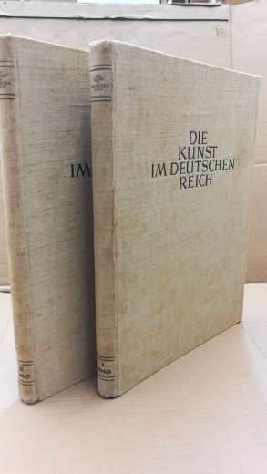 Beauftragter  überwachung gesitiger u. weltanschaulichen Schulung u. Erziehung (Hrgs.): Die Kunst im Deutschen Reich. 4. Jahrgang. Folge 7/ Juli 1940 (= 1 vollst. Jahrgang = 2 Bände)