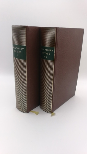 Valéry, Paul: Oeuvres de Paul Valéry. 2 Vol (=complet.) Bibliothèque de la Pléiade. Édition établie et annotée par Jean Hytier