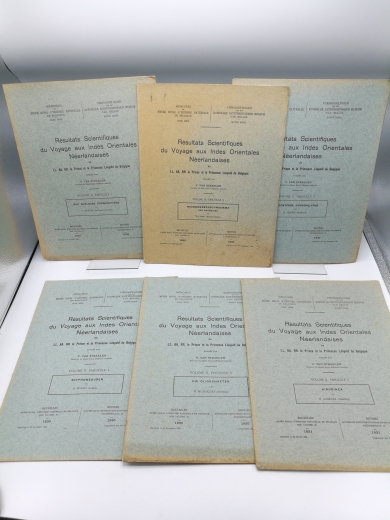 van Straelen (Hrsg.), V.: Résultats Scientifiques du Voyage aux Indes Orientales Néerlandaises. Vol II. Fasc. 1-6