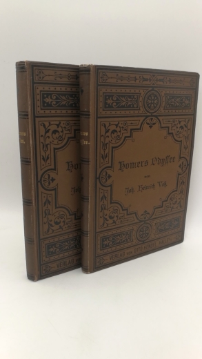 Voß, Johann Heinrich: Homers Ilias. / Homers Odyssee (=2 Bände) Übersetzt von Johann Heinrich Voß